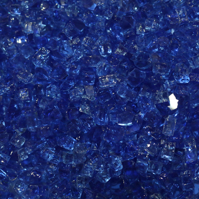 78263 Cobalt Blue Fire Glass - 1/4 inch
